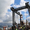 Новый кран грузоподъемностью 250 тонн на судоверфи Алексино введен в эксплуатацию!
